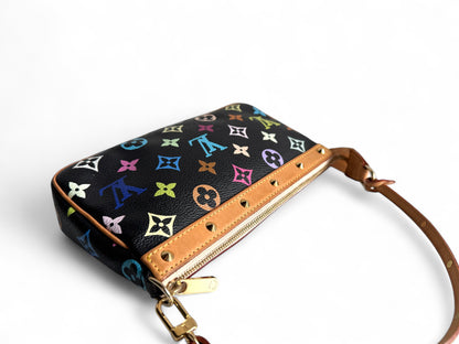 LOUIS VUITTON Monogram Multicolor Pochette