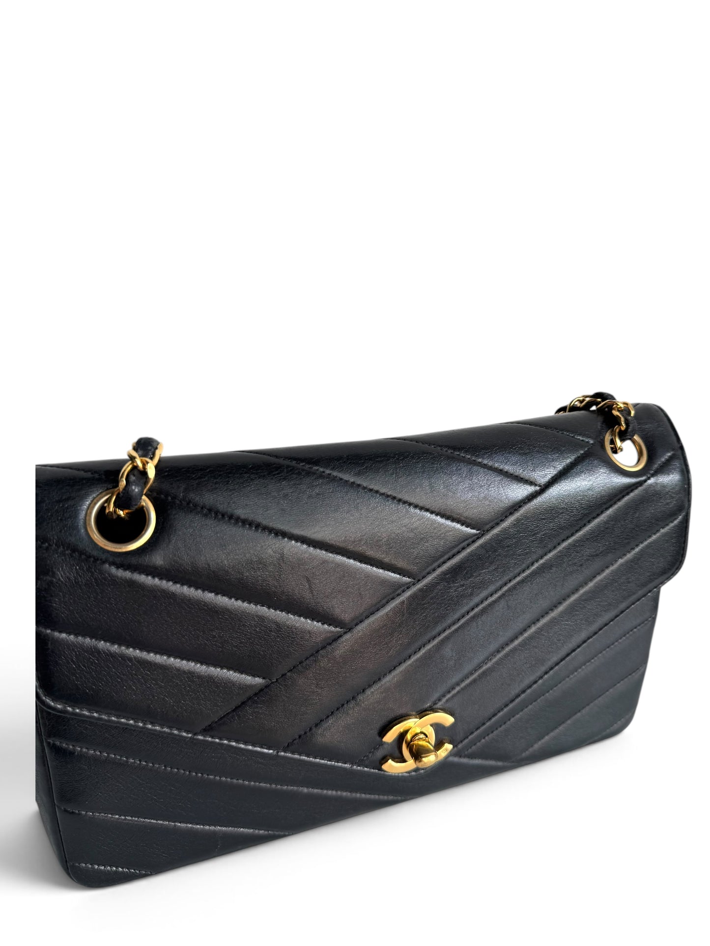 Chanel Medium Chevron Flap Bag