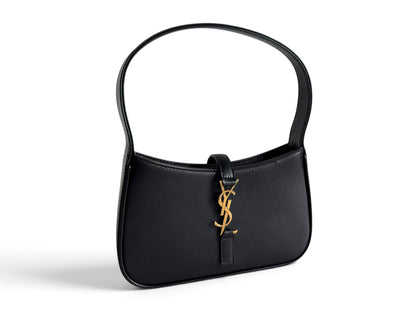 SAINT LAURENT Smooth Calfskin Le 5 A 7 Mini Hobo Bag