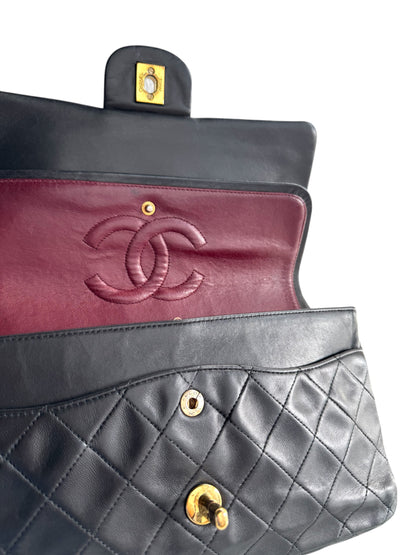 CHANEL Timeless Lambskin Classic Double Flap Bag