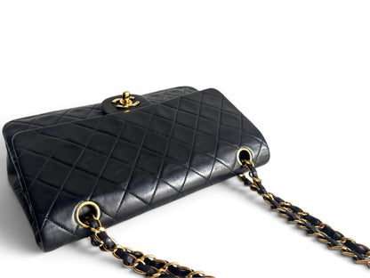 CHANEL Lambskin Quilted Medium Double Flap