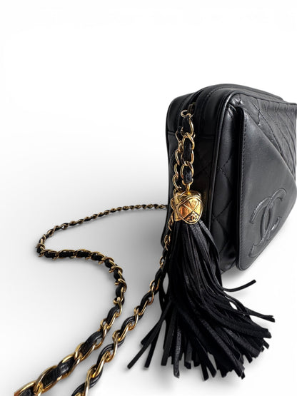 CHANEL CC Quilted Lambskin Camera Bag