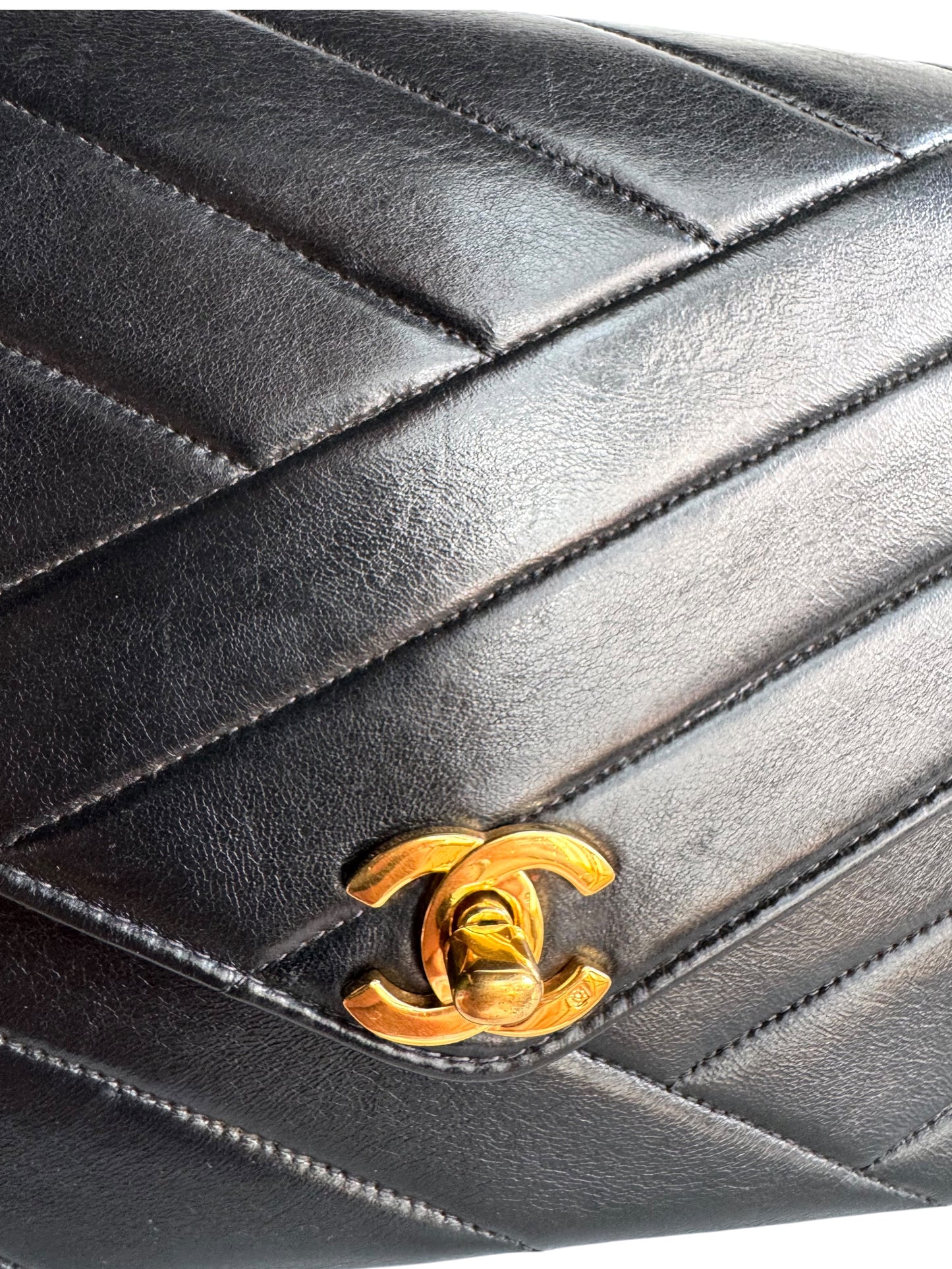 Chanel Medium Chevron Flap Bag