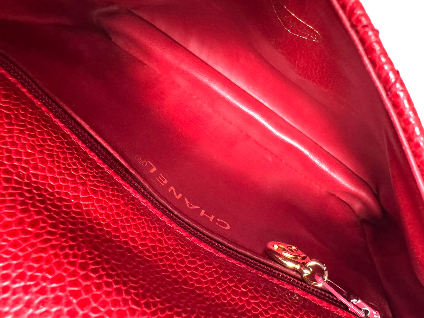 CHANEL Caviar Quilted Flap Waist Belt Bag