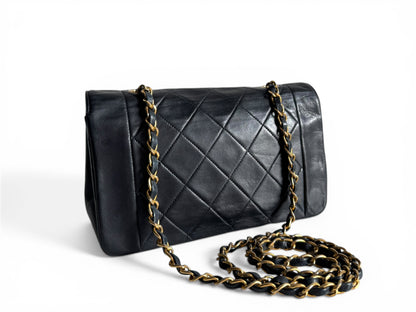 CHANEL Lambskin Small Diana Flap