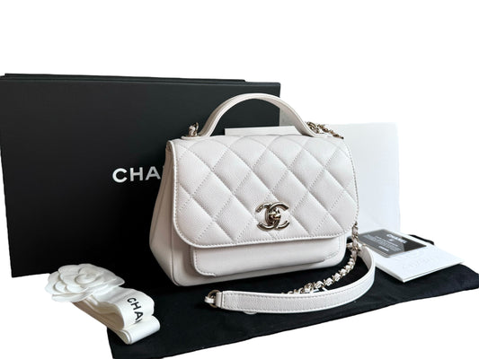 CHANEL Caviar Quilted Small Business Affinity Flap