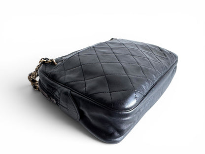 CHANEL Vintage Quilted Camera Bag