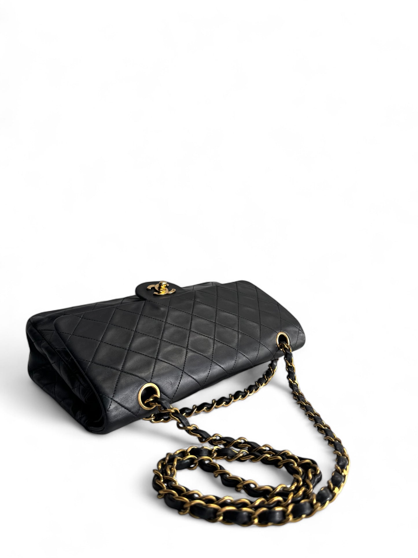 CHANEL Timeless Lambskin Classic Double Flap Bag