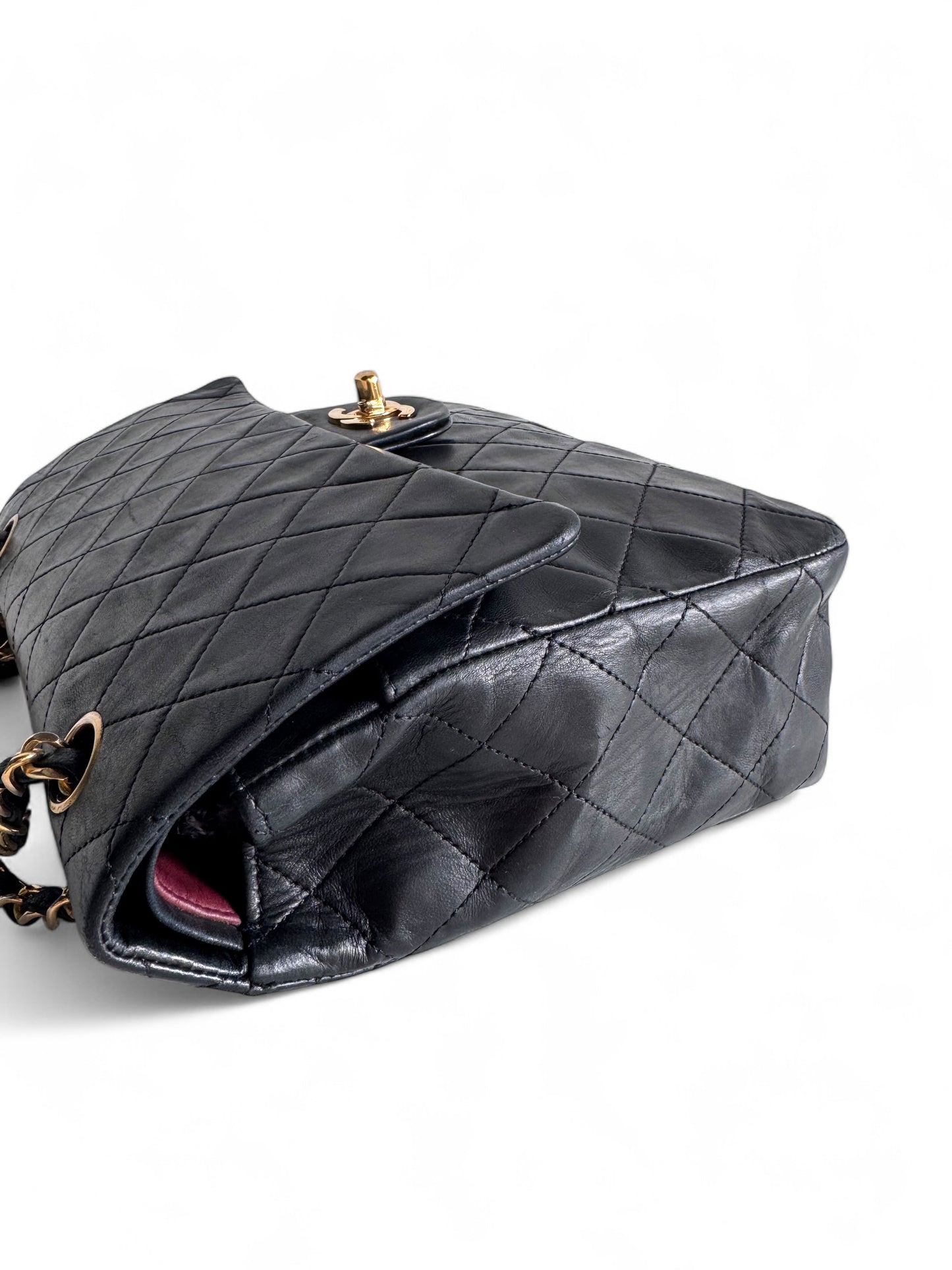 CHANEL Lambskin Classic Medium Double Flap