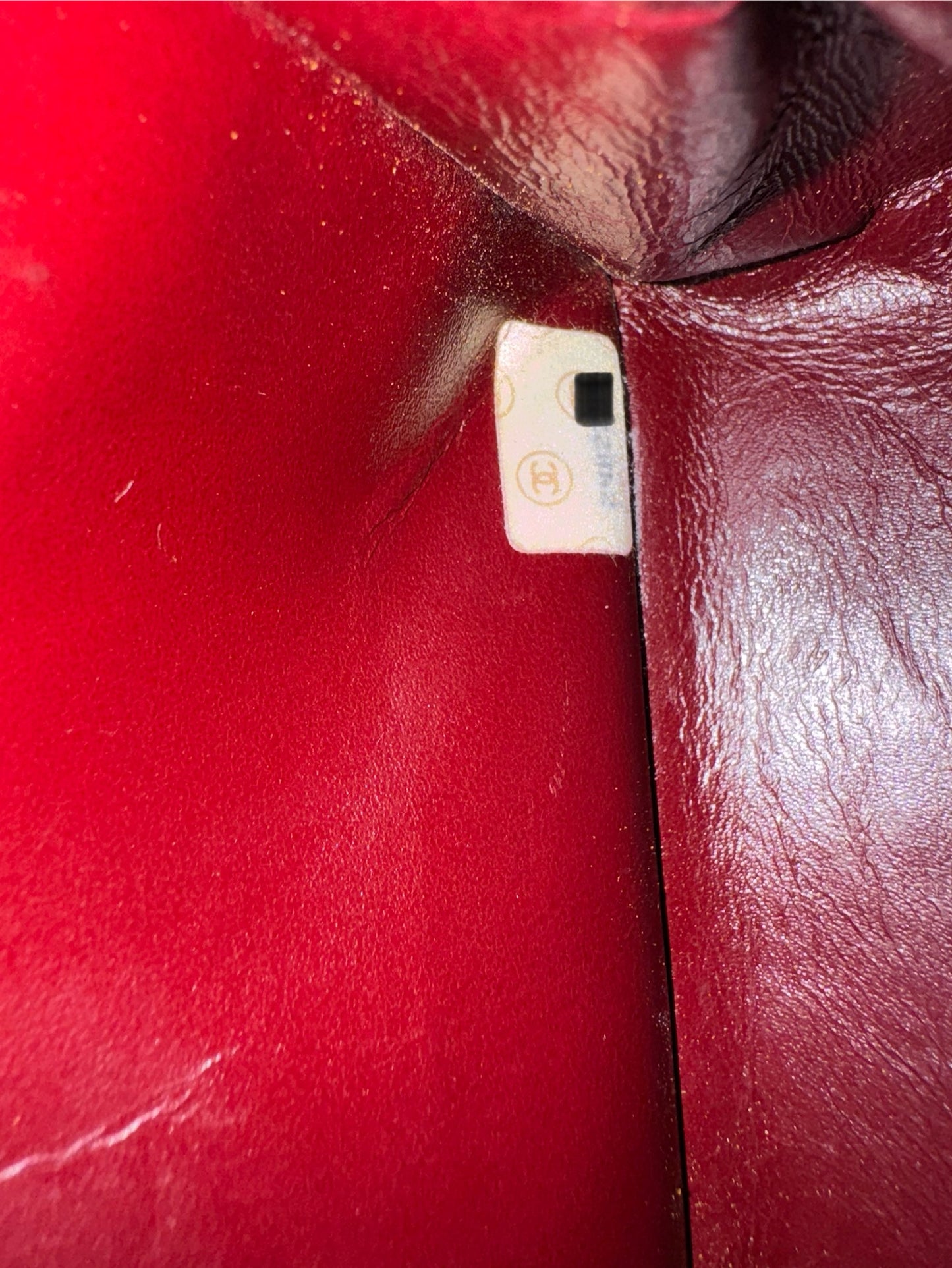 CHANEL Lambskin Quilted Medium Double Flap Bag