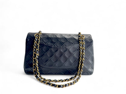 CHANEL Timeless Lambskin Classic Double Flap Bag