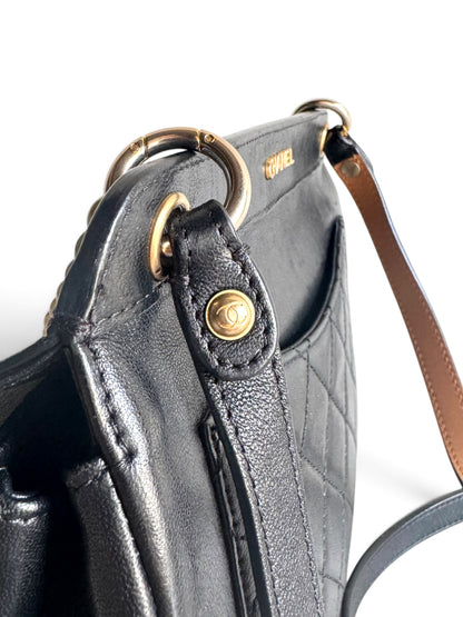 CHANEL Calfskin Curve Flap Bag