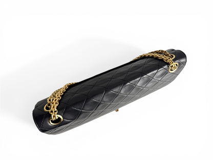 CHANEL Lambskin Medium Mademoiselle Double Flap