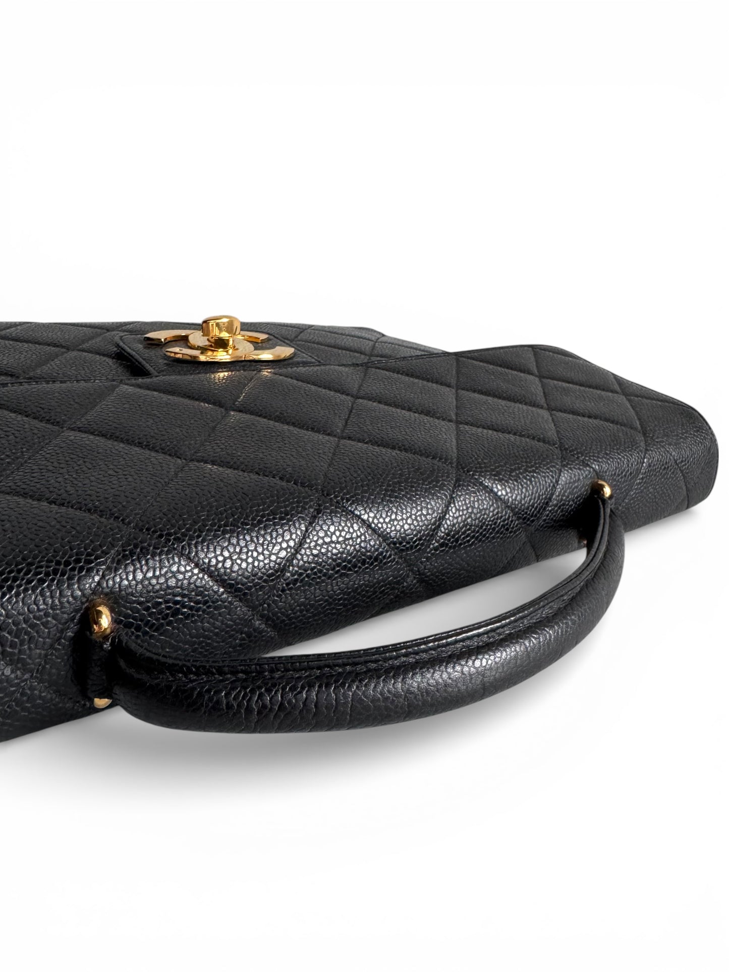 CHANEL Caviar Quilted Briefcase Laptop Bag