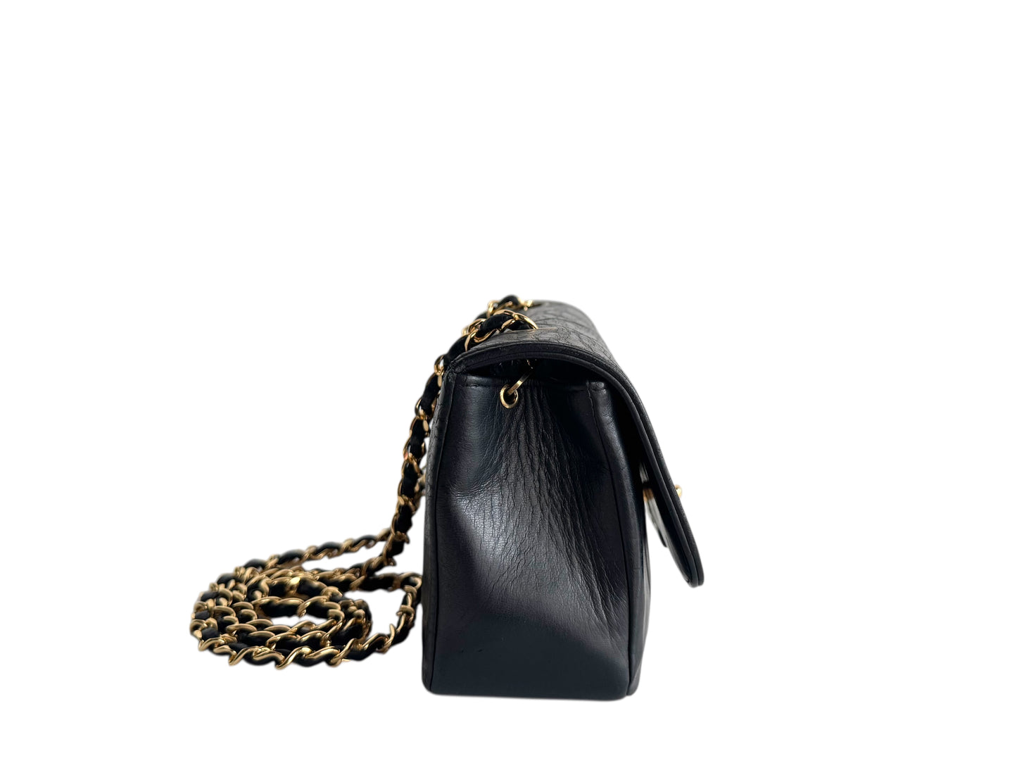 CHANEL Vintage Lambskin Small Diana Flap Bag