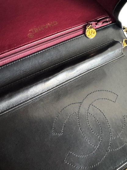 CHANEL Lambskin Quilted Timeless Single Flap