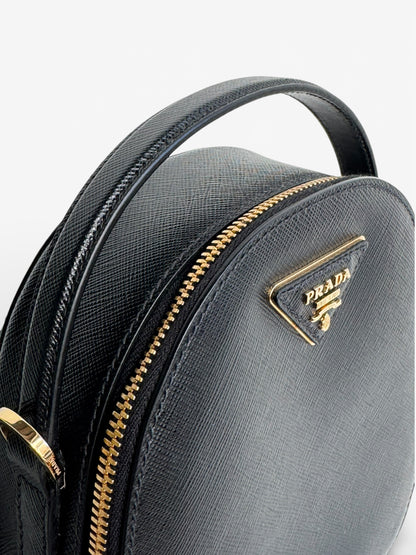 PRADA Saffiano Lux Mini Odette Backpack