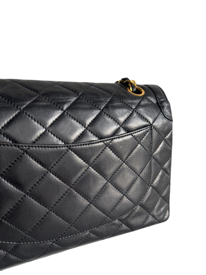 CHANEL Lambskin Quilted Medium Double Flap Bag