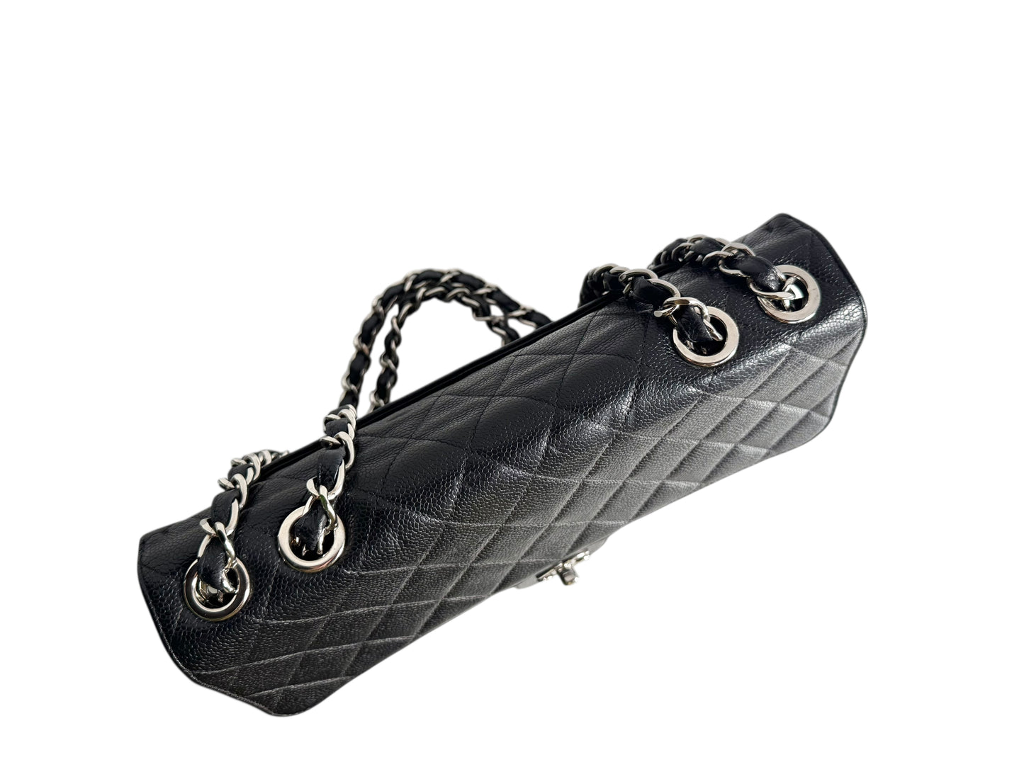 CHANEL Caviar Jumbo Single Flap Bag