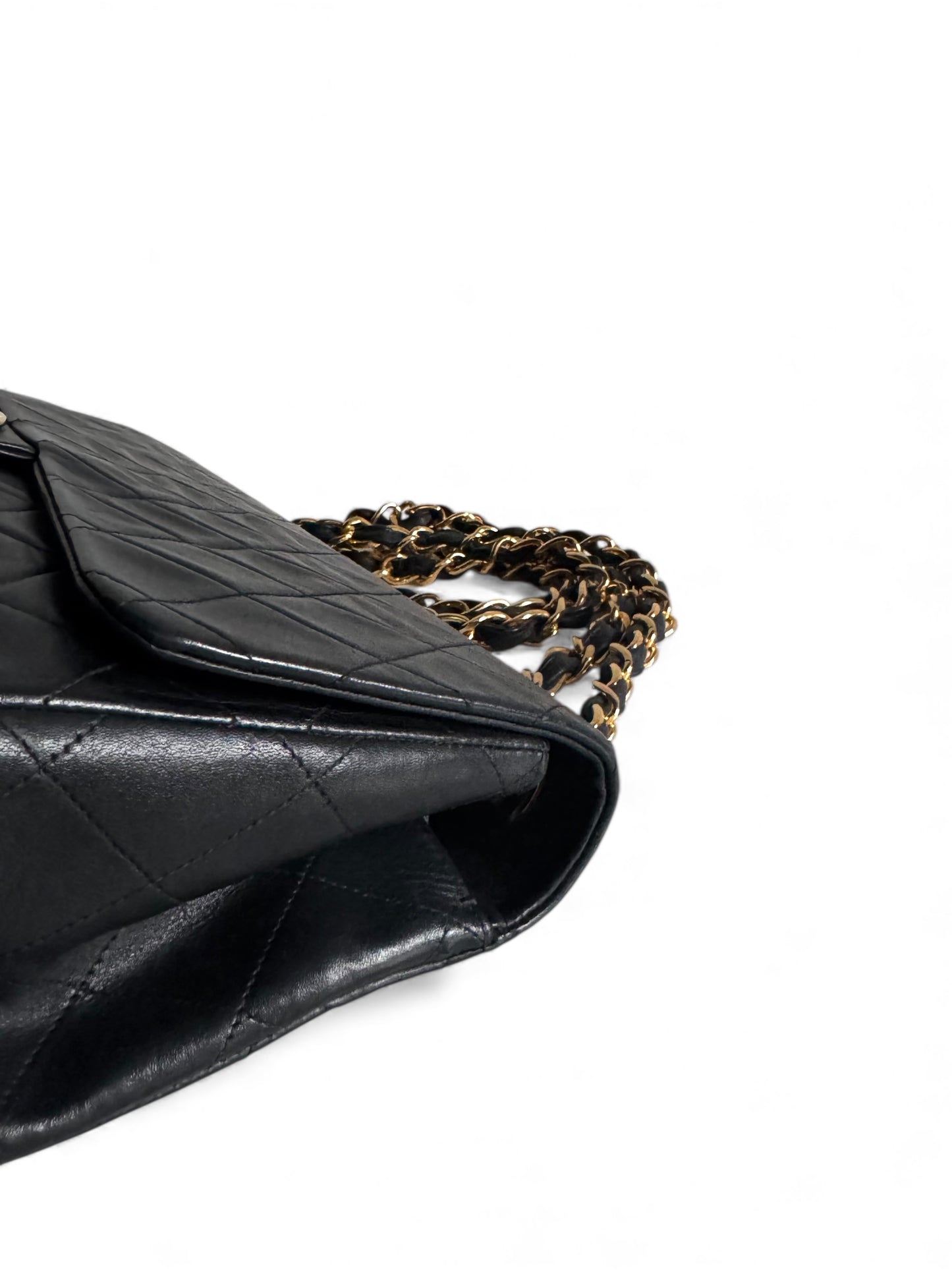 CHANEL Lambskin Quilted XL Jumbo Single Flap Bag