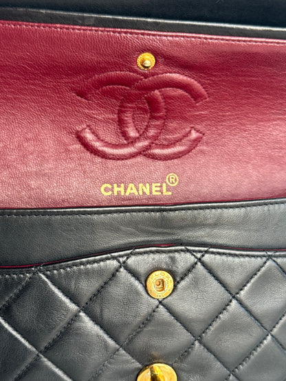 CHANEL Lambskin Quilted Small Double Flap