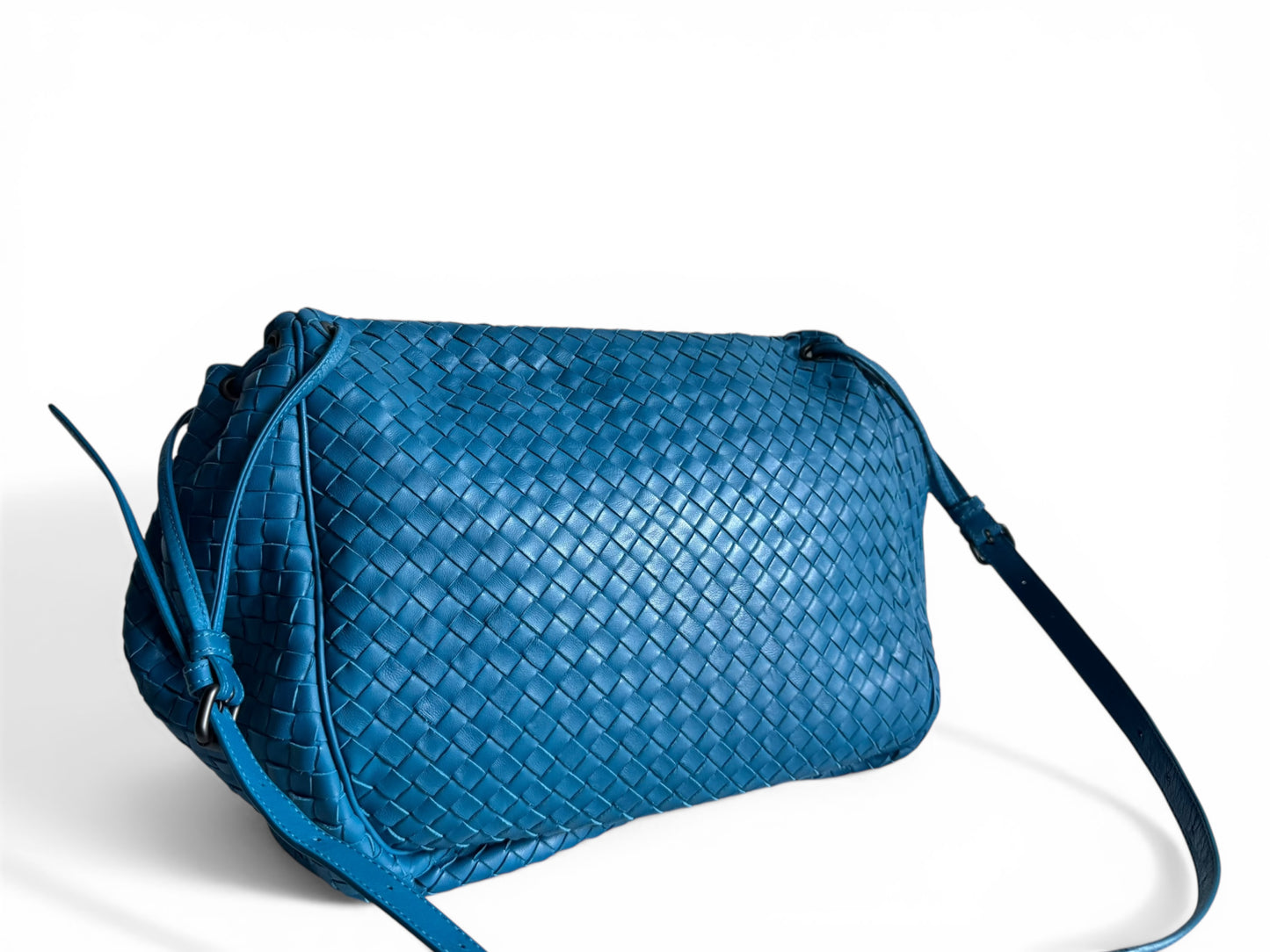 BOTTEGA VENETA Nappa Intrecciato Messenger Bag