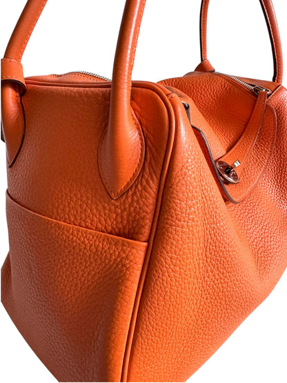 HERMES Taurillon Clemence Lindy 34