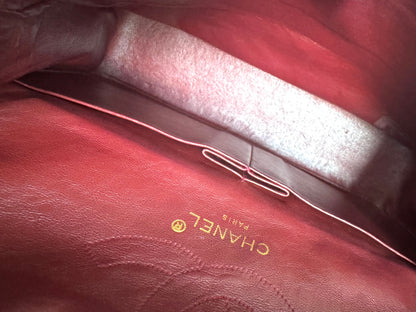 Chanel Lambskin Matelasse Double Flap Bag