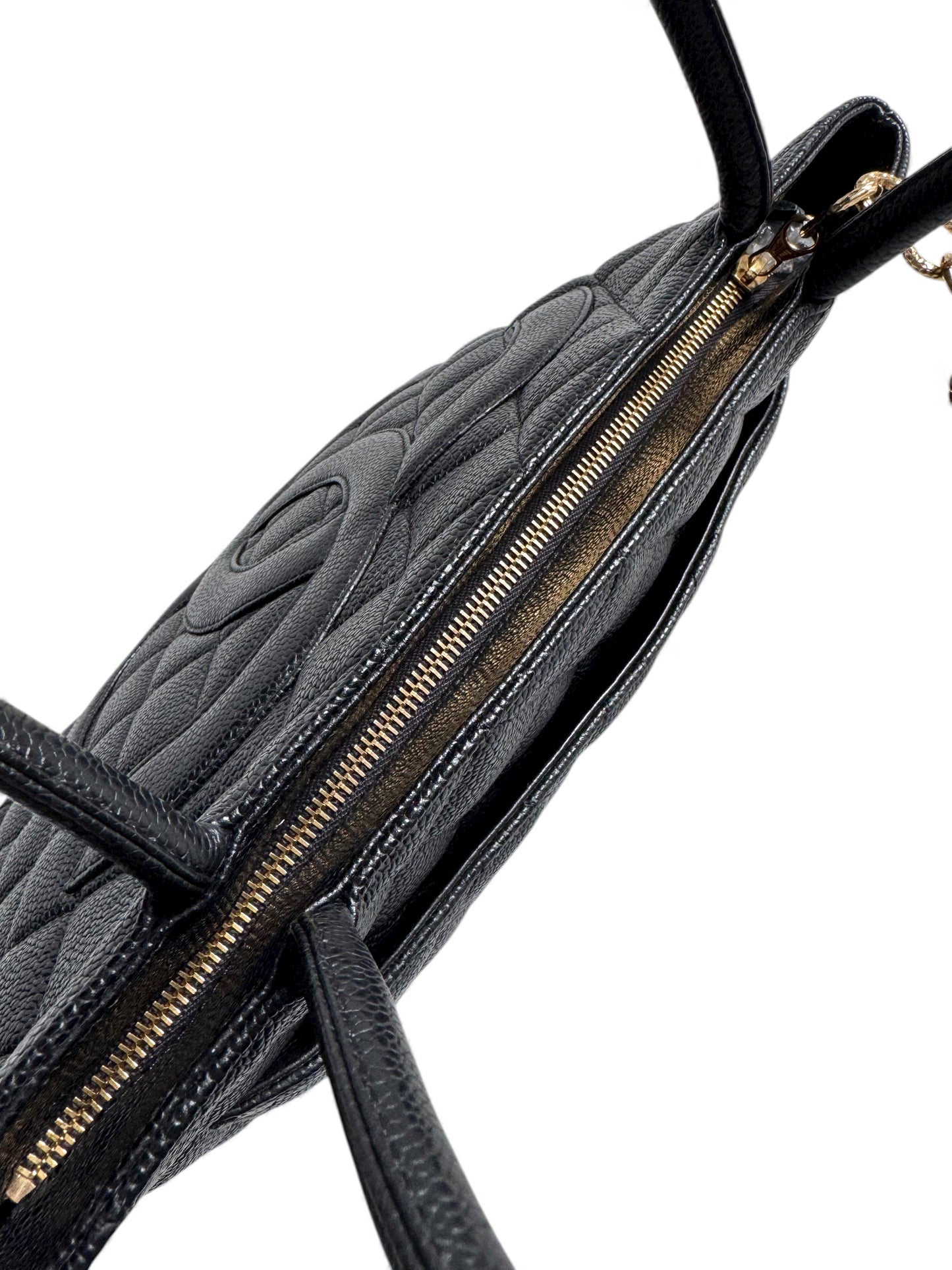 CHANEL Caviar Quilted Medallion Tote