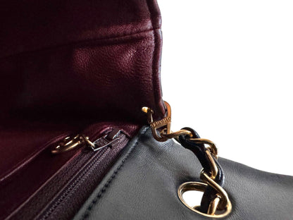 CHANEL Lambskin Quilted Small Single Flap