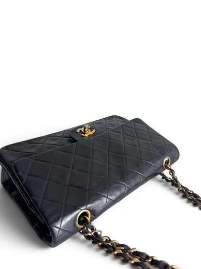 CHANEL Lambskin Quilted Medium Double Flap