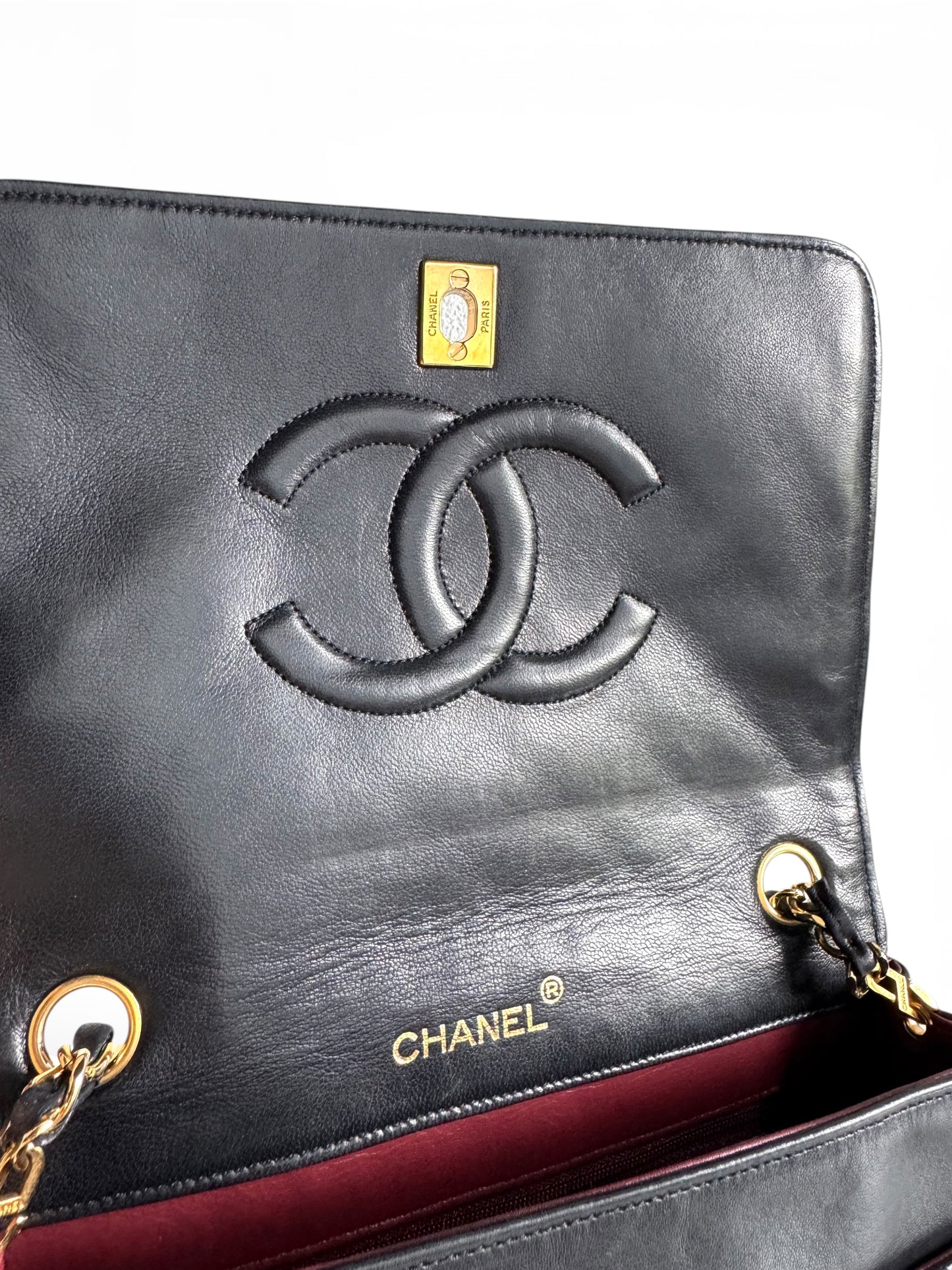 CHANEL Lambskin Vintage Single Flap Bag