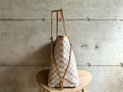 LOUIS VUITTON Damier Azur Neverfull GM