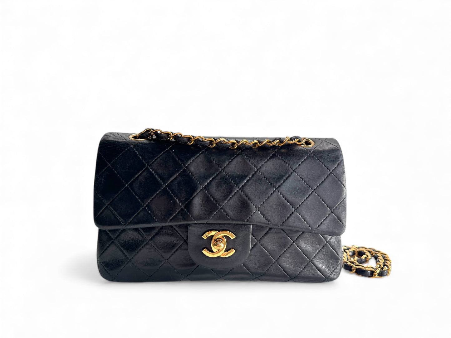 CHANEL Timeless Lambskin Classic Double Flap Bag