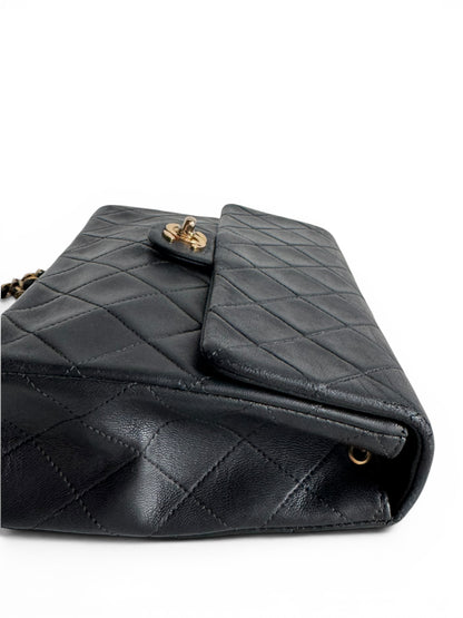 CHANEL Lambskin Quilted Small Single Flap