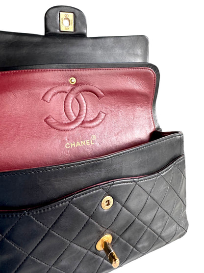 CHANEL Lambskin Medium Classic Double Flap Bag