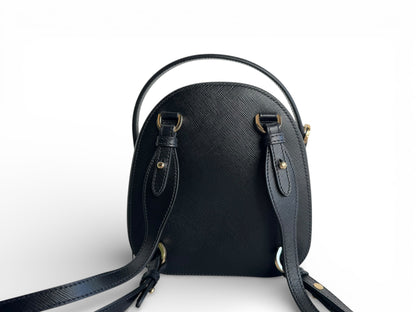 PRADA Saffiano Lux Mini Odette Backpack