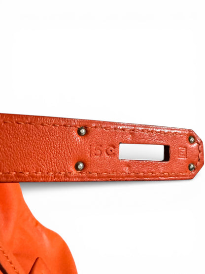 HERMÈS Kelly 32 Gulliver Orange