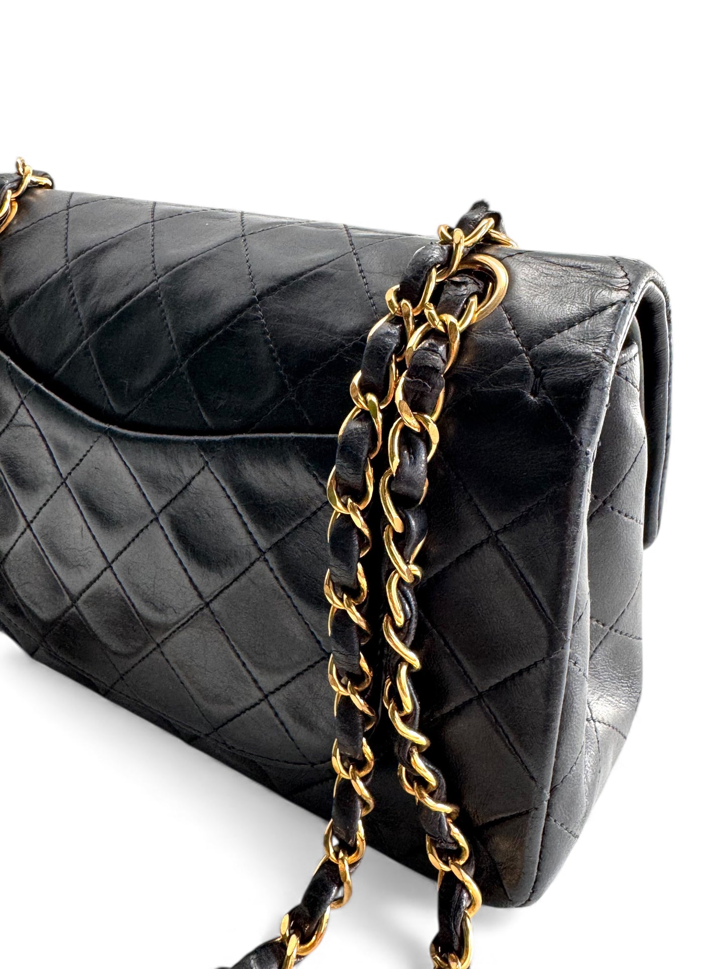 CHANEL Timeless Lambskin Classic Double Flap Bag