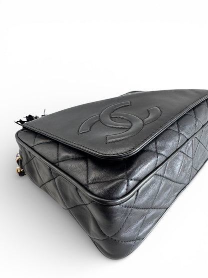 CHANEL CC Quilted Lambskin Camera Bag