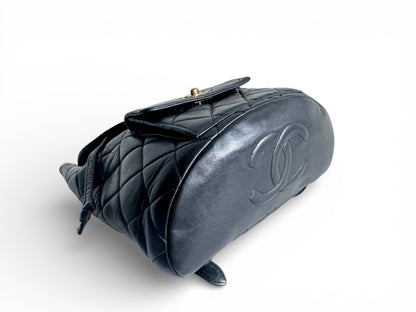 CHANEL Lambskin Quilted Backpack