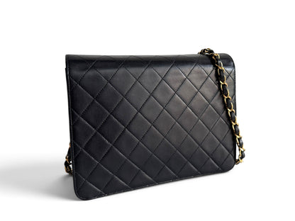 CHANEL Lambskin Quilted Timeless Single Flap