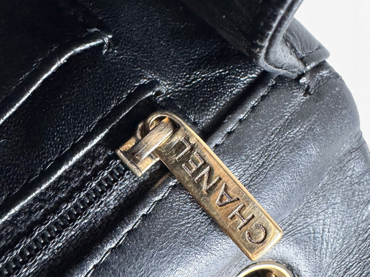 CHANEL Lambskin Quilted Jumbo Single Flap