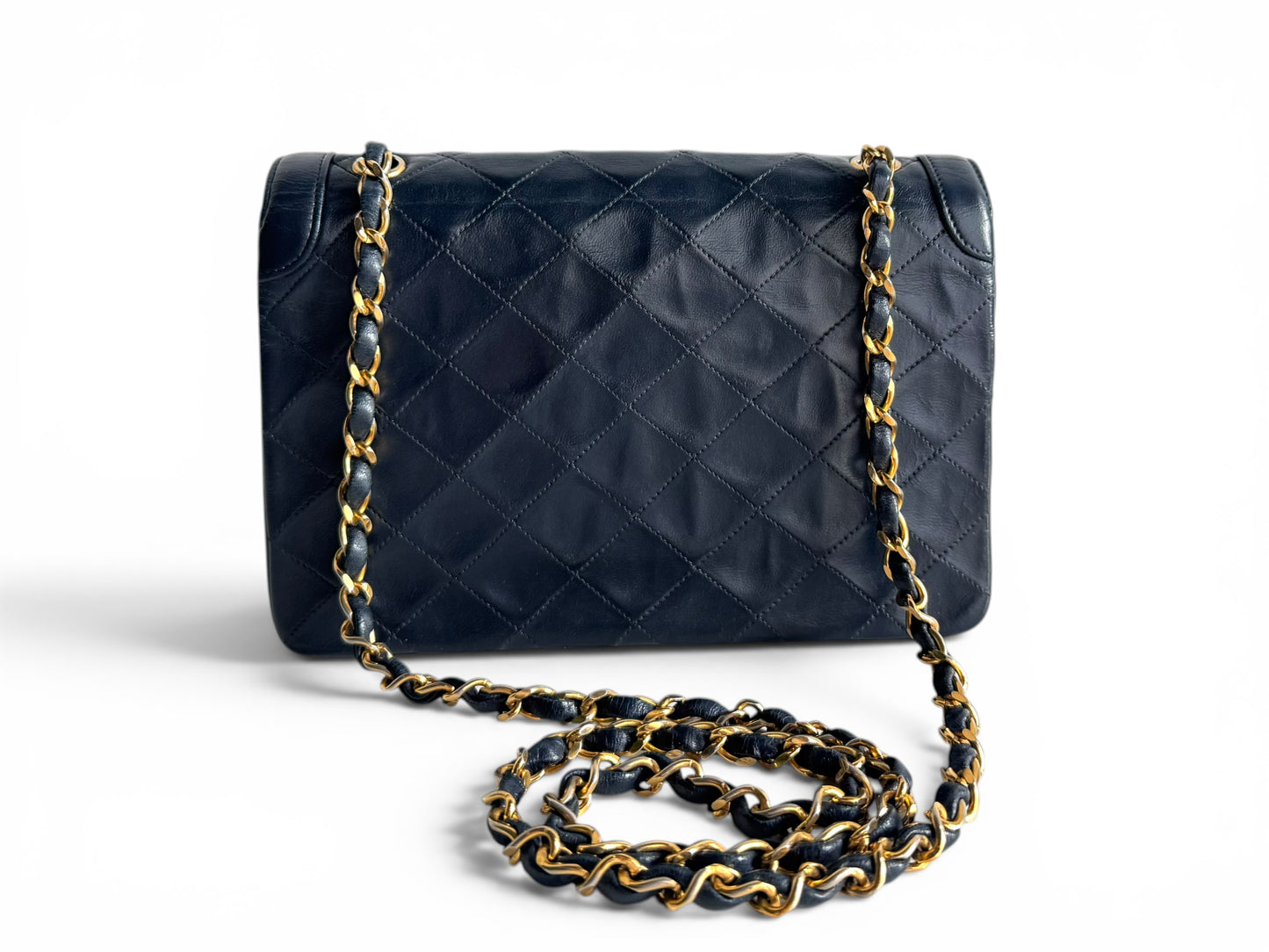 CHANEL Lambskin Quilted Small Single Flap