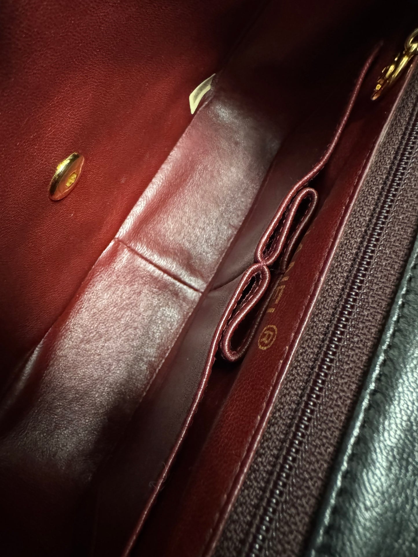 CHANEL Lambskin Quilted Small Single Flap