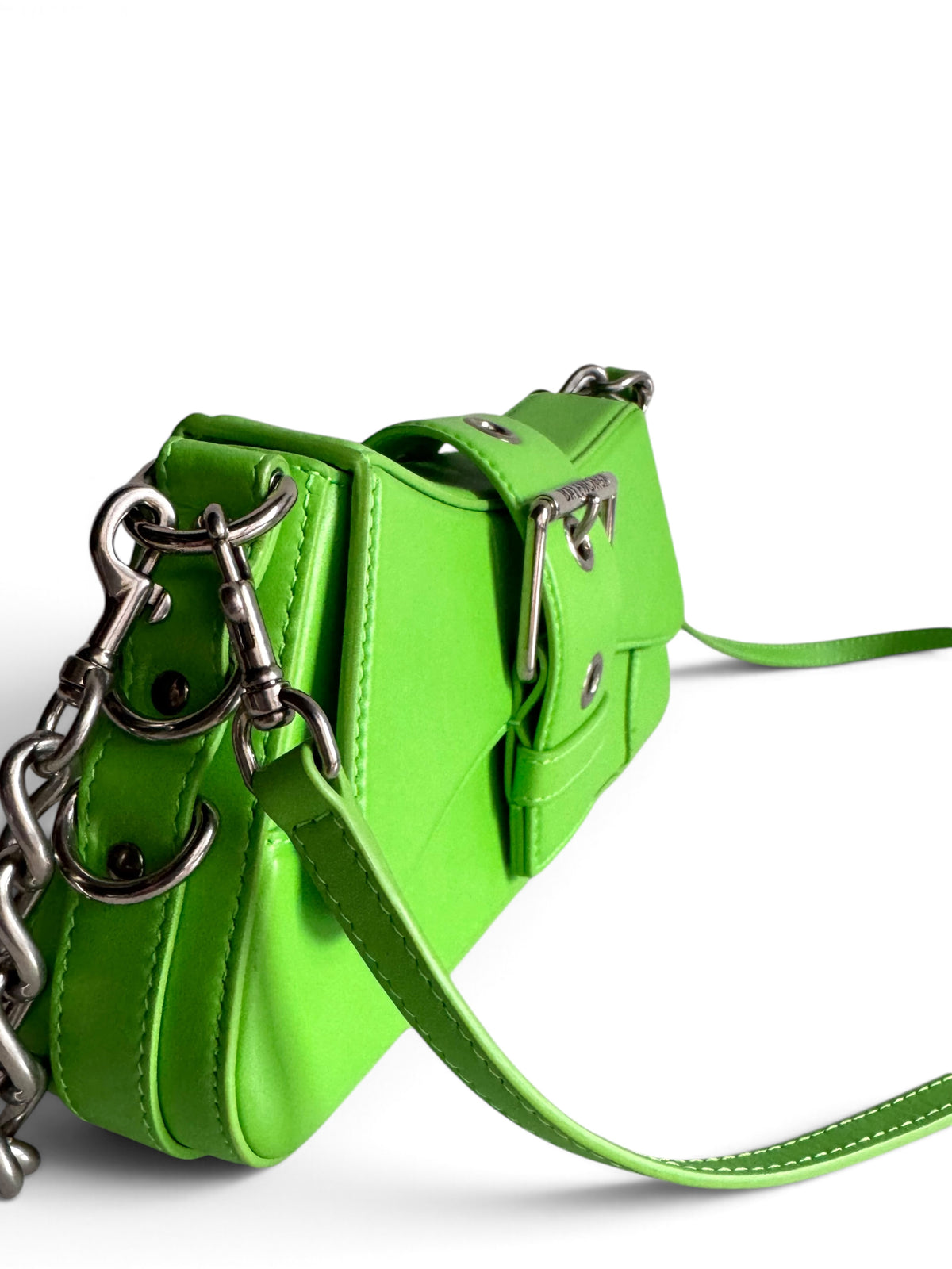 BALENCIAGA Smooth Calfskin Small Lindsay Shoulder Bag