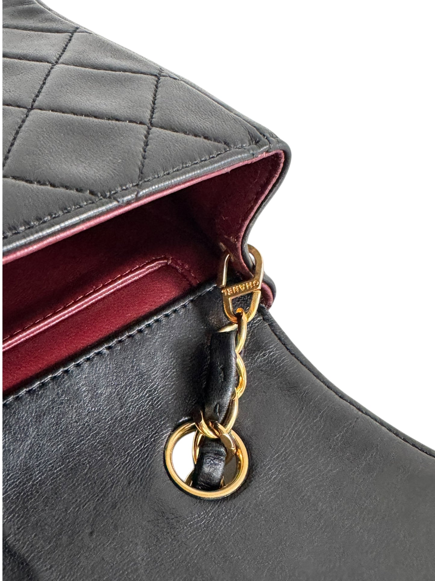 Chanel Lambskin Single Flap Bag