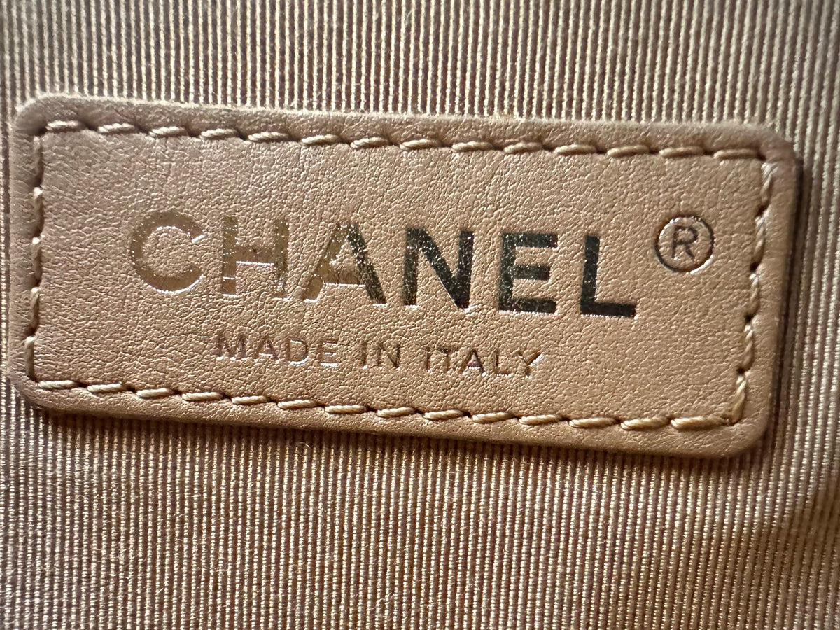 CHANEL Calfskin Curve Flap Bag