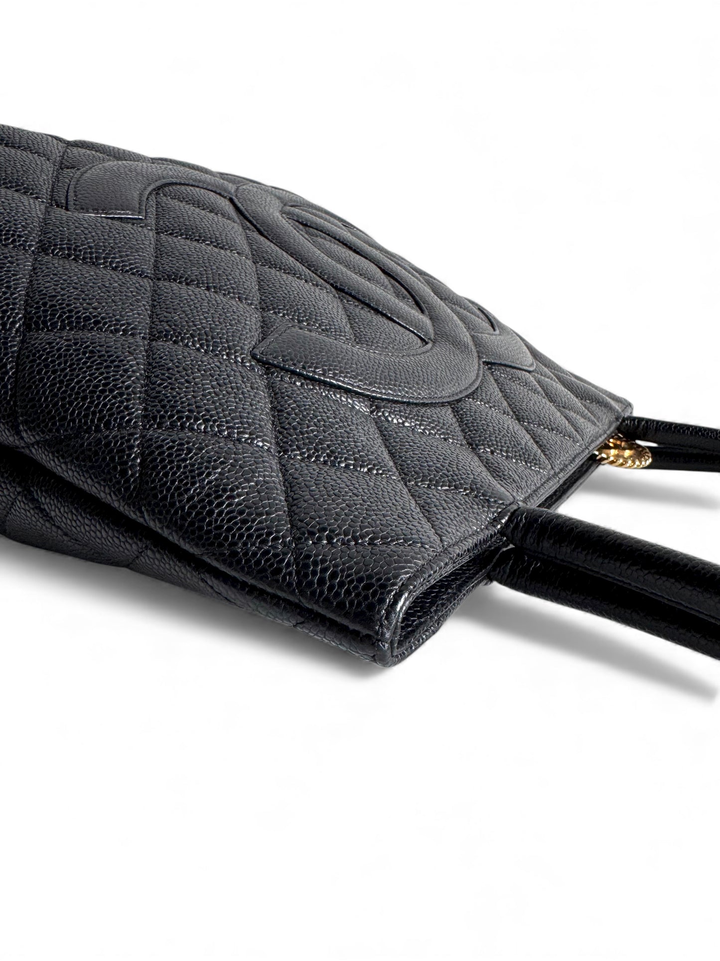 CHANEL Caviar Quilted Medallion Tote