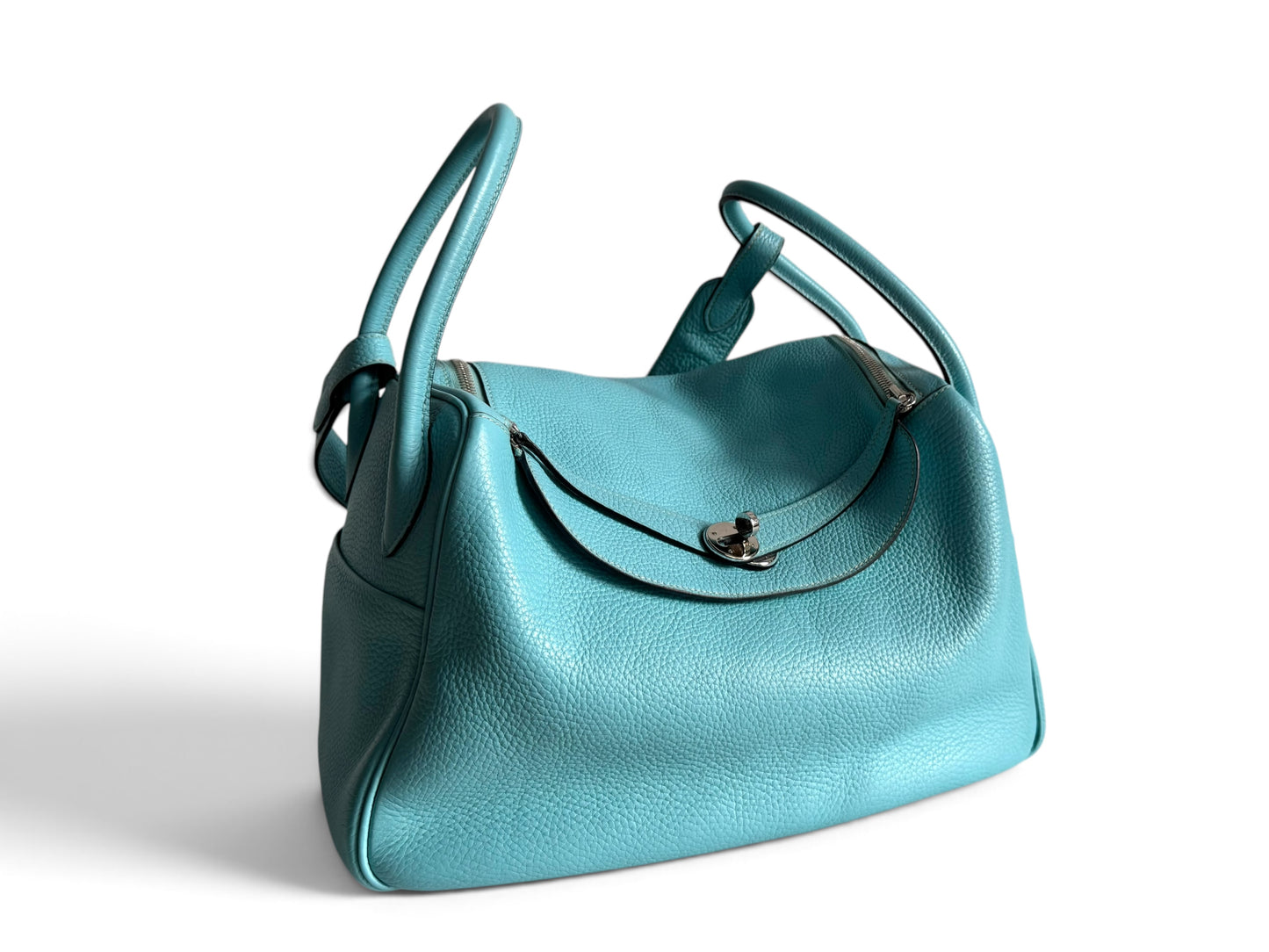HERMES Taurillon Clemence Lindy 34